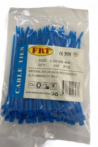 FRT Mavi 2,5x100 Kablo Bağı