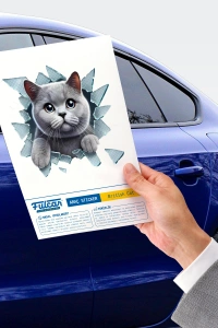 Fulcar British Araç Stickerı