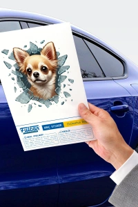 Fulcar Chiuahua Araç Stickerı