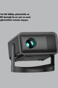 Full HD 1080P HDR Destekli Akıllı Projeksiyon Cihazı