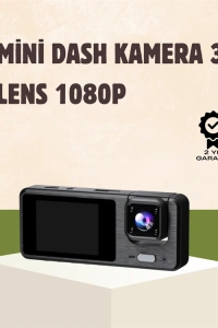 Full HD 3 Kanallı Araç Kamerası – Akıllı Çözümlerle Sürüş
