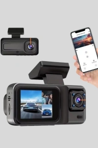 Full HD 3lü Araç Kamerası Geri Görüş Destekli Park Modlu 1080P DVR