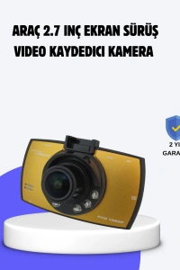 Full HD Araç Kamerası G Sensor Gece Görüşlü Dash Cam