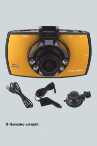 Full HD Araç Kamerası G Sensor Gece Görüşlü Dash Cam