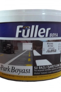 Füller Beyaz Yol Çizgi Boyası 2,5 Litre Su Bazlı