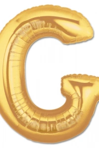 G Harf Folyo Balon Altın Renk  40 inç