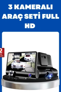 G-Sensör, Park Modu ve Döngüsel Kayıt Destekli Araç DVR