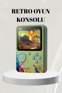 G5 Game Box Retro Mini Oyun Konsolu – 500 Dahili Oyun