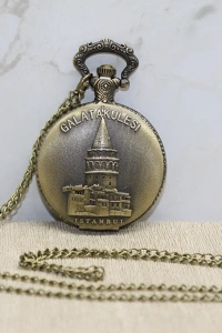 Galata Kulesi Tasarımlı Köstekli Saat