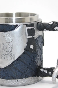 Game Of Thrones King In The North 3D Kabartmalı Çelik Kupa Bardak