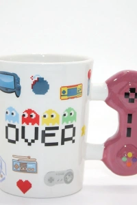 Game Over Porselen Kupa Bardak Model 2