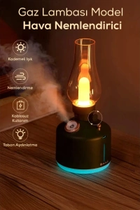 Gaz Lambası Tasarımlı Hava Nemlendirici