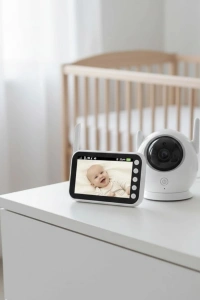 Gece Görüşlü Hareket Takipli Bebek Kamera Sistemi