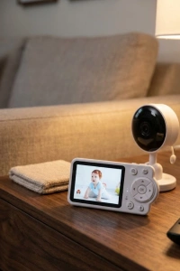 Gece Görüşlü Kablosuz Bebek Monitörü Ağlama ve Hareket Algılama