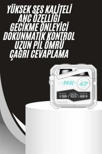 Gecikme Önleyici  Kulaklığı Bluetooth Bağlantılı ANC Özelliği 5.0 Bluetooth