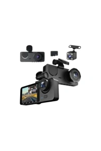 Gelişmiş G-Sensörlü Üçlü Araç Kamerası – 5” LCD Ekran ve Hareket Algılama
