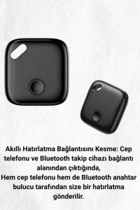 Gelişmiş Konum Takibi Sunan Kompakt Smart Tag | Bluetooth Bağlantısı ve Uzaktan Erişim Özelliğiyle Üstün Performans