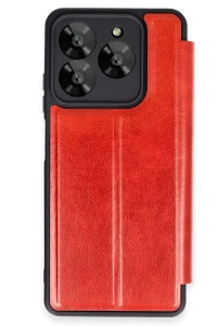 General Mobile Era 50 Kılıf Flip Cover - Kırmızı
