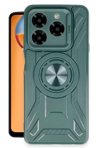 General Mobile Era 50 Kılıf Lincoln Silikon - Koyu Yeşil