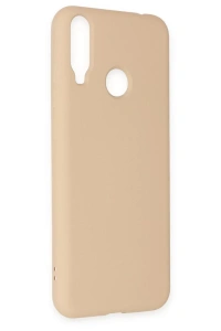 General Mobile GM 10 Kılıf Nano içi Kadife Silikon - Pudra