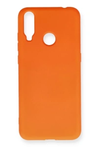 General Mobile GM 10 Kılıf Nano içi Kadife Silikon - Turuncu