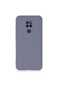 General Mobile GM 20 Kılıf Nano içi Kadife Silikon - Gri
