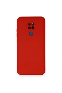 General Mobile GM 20 Kılıf Nano içi Kadife Silikon - Kırmızı