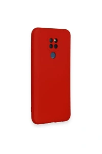 General Mobile GM 20 Kılıf Nano içi Kadife Silikon - Kırmızı