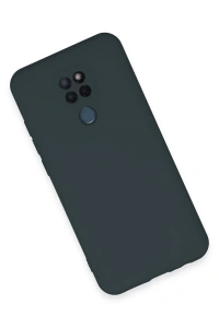 General Mobile GM 20 Kılıf Nano içi Kadife Silikon - Koyu Yeşil