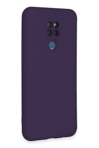 General Mobile GM 20 Kılıf Nano içi Kadife Silikon - Mor