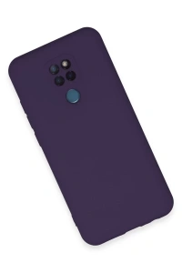 General Mobile GM 20 Kılıf Nano içi Kadife Silikon - Mor