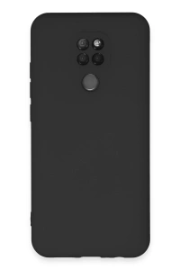 General Mobile GM 20 Kılıf Nano içi Kadife Silikon - Siyah