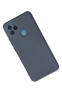 General Mobile GM 21 Kılıf Nano içi Kadife Silikon - Gri