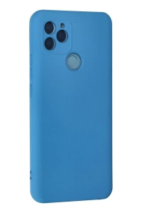 General Mobile GM 21 Kılıf Nano içi Kadife Silikon - Mavi