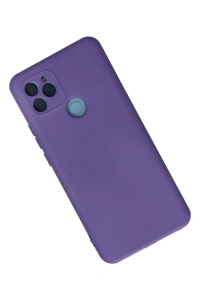 General Mobile GM 21 Kılıf Nano içi Kadife Silikon - Mor