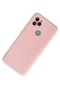 General Mobile GM 21 Kılıf Nano içi Kadife Silikon - Pudra