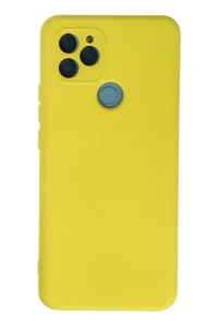 General Mobile GM 21 Kılıf Nano içi Kadife Silikon - Sarı