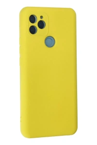 General Mobile GM 21 Kılıf Nano içi Kadife Silikon - Sarı