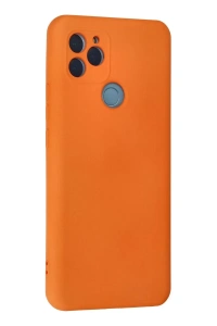 General Mobile GM 21 Kılıf Nano içi Kadife Silikon - Turuncu