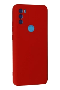 General Mobile GM 21 Plus Kılıf Nano içi Kadife Silikon - Kırmızı