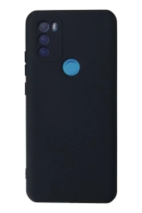 General Mobile GM 21 Plus Kılıf Nano içi Kadife Silikon - Lacivert