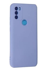 General Mobile GM 21 Plus Kılıf Nano içi Kadife Silikon - Lila