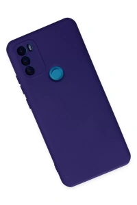 General Mobile GM 21 Plus Kılıf Nano içi Kadife Silikon - Mor