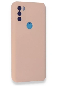 General Mobile GM 21 Plus Kılıf Nano içi Kadife Silikon - Pudra
