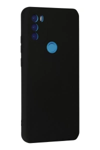 General Mobile GM 21 Plus Kılıf Nano içi Kadife Silikon - Siyah