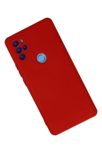 General Mobile GM 21 Pro Kılıf Nano içi Kadife Silikon - Kırmızı