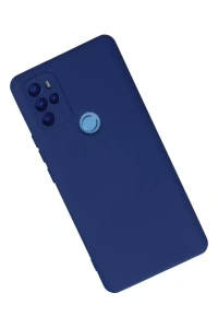 General Mobile GM 21 Pro Kılıf Nano içi Kadife Silikon - Lacivert
