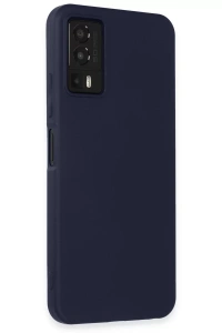 General Mobile GM 23 Kılıf First Silikon - Lacivert