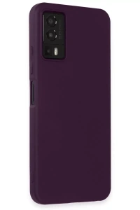 General Mobile GM 23 Kılıf First Silikon - Mor