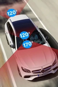 Geniş Açılı Lens Araç Kamera